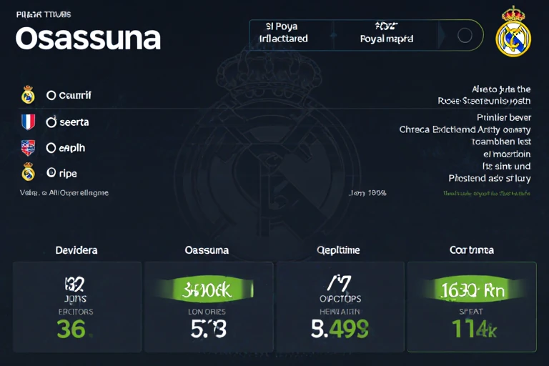 皇家马德里力克奥萨苏纳：伯纳乌之夜再现争冠气势