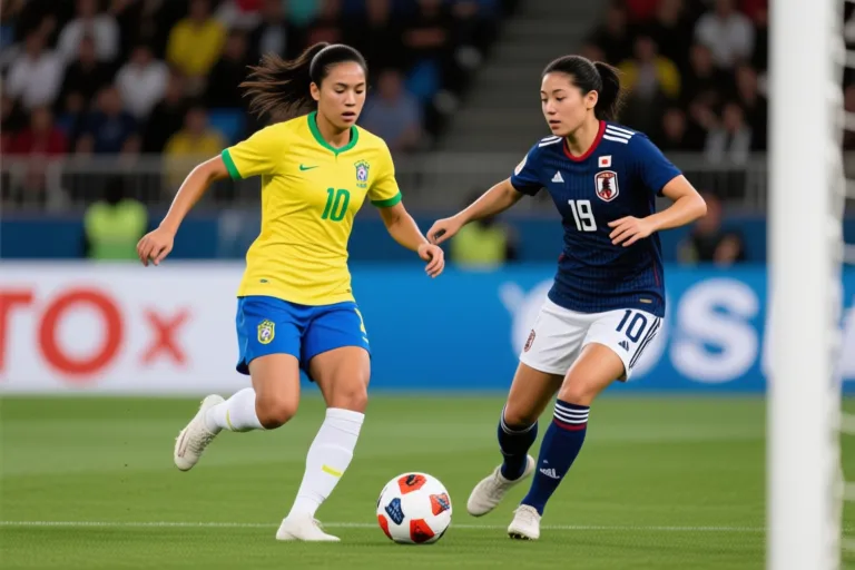 巴西女足对日本女足预测:世界劲旅巅峰对决,攻守对抗引爆焦点战 巴西女足对日本女足预测:世界劲旅巅峰对决,攻守对抗引爆焦点战
