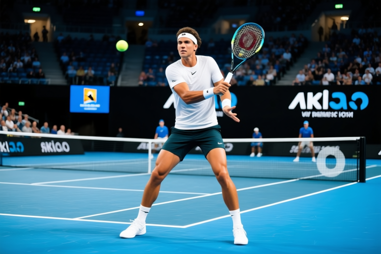 澳大利亚网球公开赛：新一代明星崛起，赛场上的挑战与机遇