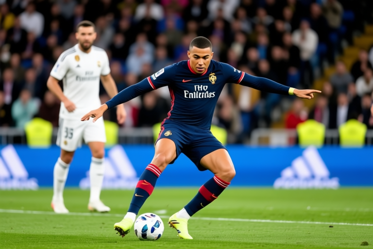 年度55球！姆巴佩冲击C罗恐怖纪录：5场再进5球，正在创造皇马历史